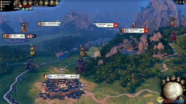 《全面战争:三国》圆阵阵型效果分享