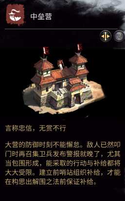 《全面战争：三国》中垒营相关介绍