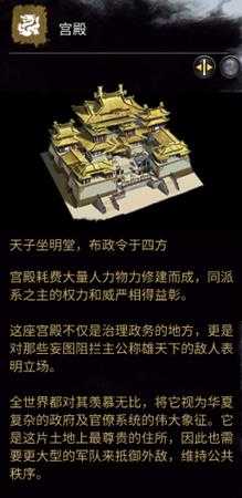 《全面战争：三国》宫殿相关介绍