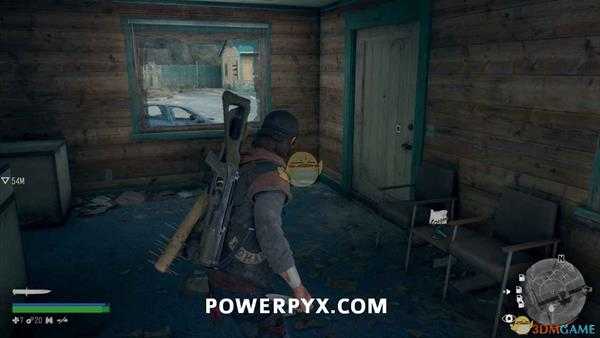 《往日不再》弗兰蒂尔汽车旅馆宣传册位置一览