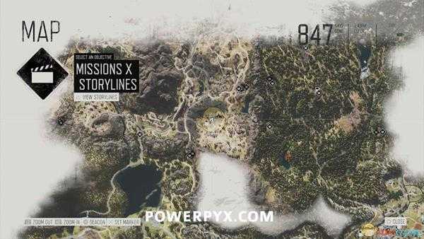 《往日不再》弗兰蒂尔汽车旅馆宣传册位置一览