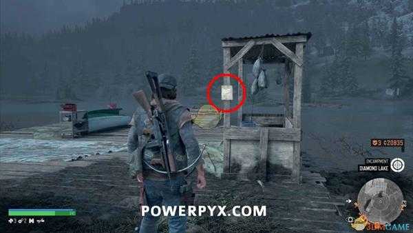 《往日不再》钻石湖村庄钓鱼位置一览