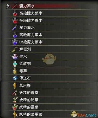 《赤痕：夜之仪式》全消耗品图鉴一览表