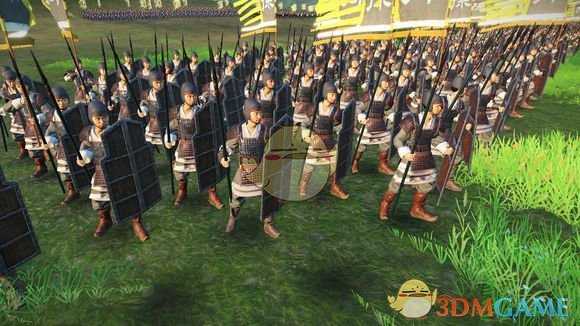 《全面战争：三国》重装持矛亲卫战场表现评价分析