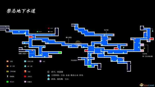 《赤痕：夜之仪式》禁忌地下水道全可收集物品位置分享