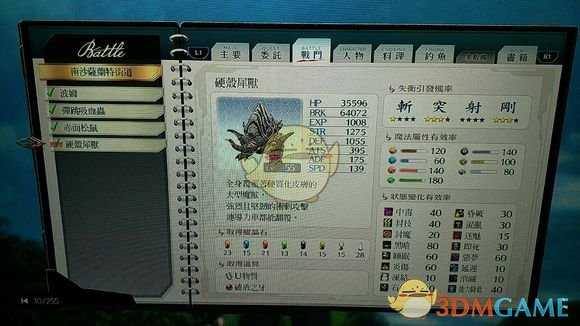 《英雄传说：闪之轨迹4》南沙萨兰特街道怪物图鉴