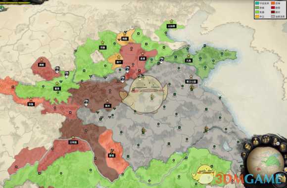 《全面战争：三国》刘备双极难度战略打法示范