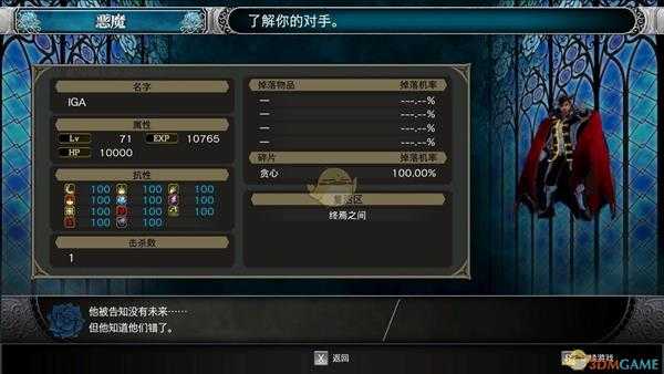 《赤痕：夜之仪式》128号IGA属性分享