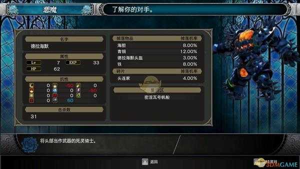 《赤痕：夜之仪式》006号德拉海默属性分享