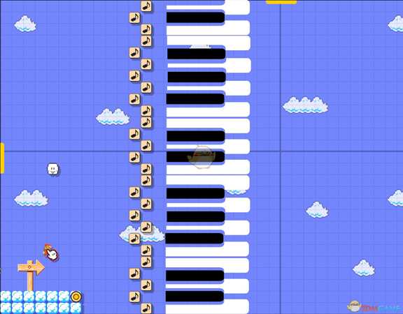 《超级马里奥制造2》音乐图制作方法