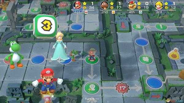 《超级马里奥派对》瓦路易吉骰子摇点分析