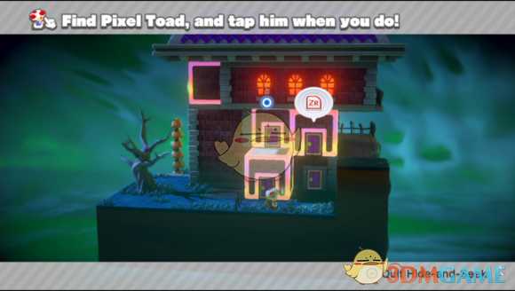 《前进！奇诺比奥队长》鬼屋里不可思议的门贴纸位置一览