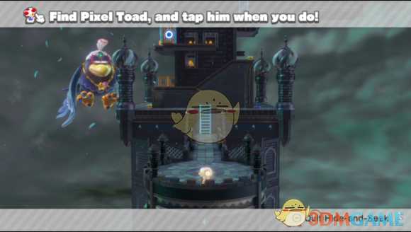 《前进！奇诺比奥队长》大怪鸟维恩勾的城堡贴纸位置一览