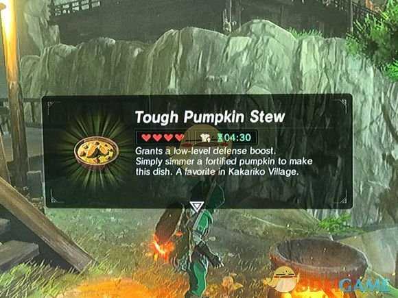 《塞尔达传说：旷野之息》煮南瓜粥食谱分享