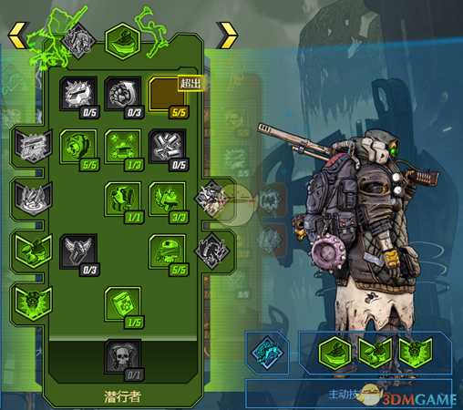 《无主之地3》FL4K全技能介绍 技能加点模拟器分享