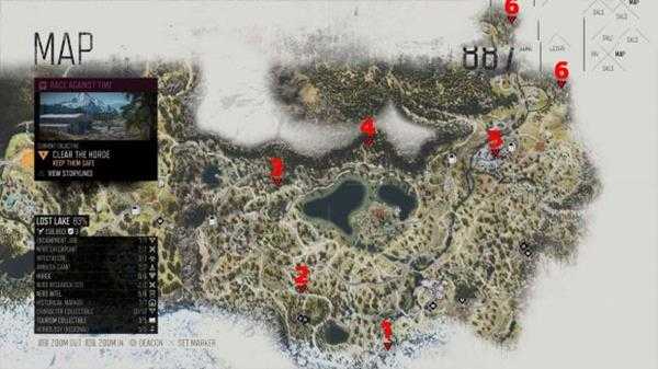 往日不再尸潮位置