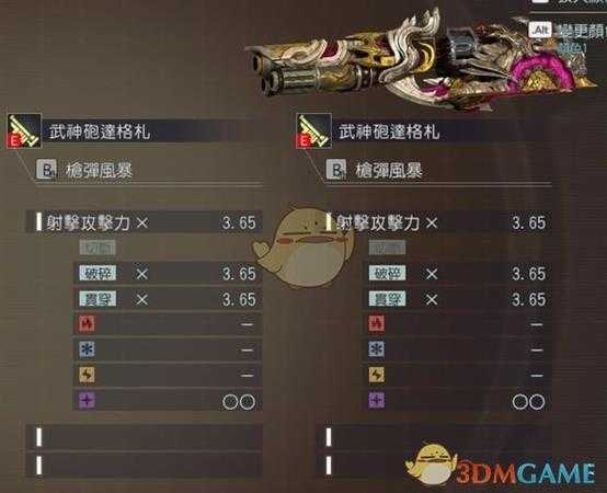 《噬神者3》亚努达属性图鉴一览