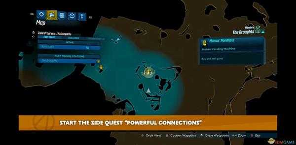 《无主之地3》马库斯任务宝箱位置分享