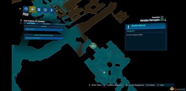 《无主之地3》普罗米西亚大都会红色武器箱位置分享