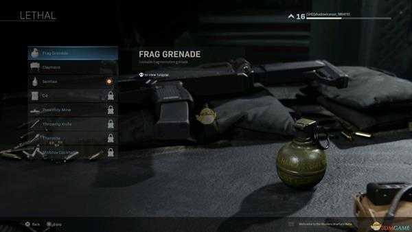 《使命召唤16：现代战争》全投掷物及装备外观一览