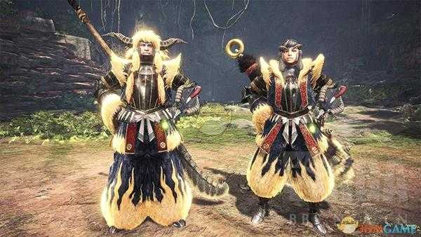 《怪物猎人：世界》金狮子套装外观一览