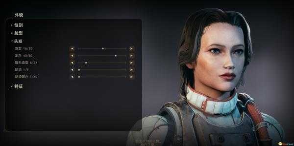 《天外世界》银发女骑士脸捏脸数据分享