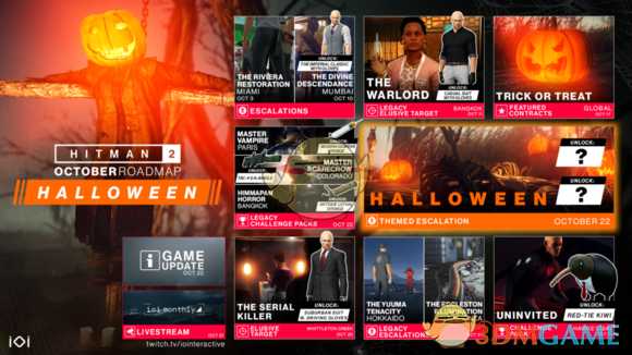 《杀手2》万圣节活动更新内容一览