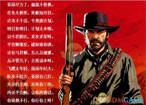 《荒野大镖客2》亚瑟·摩根人物生平介绍