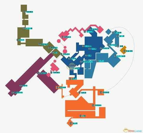 《只狼：影逝二度》游戏详细地图分享
