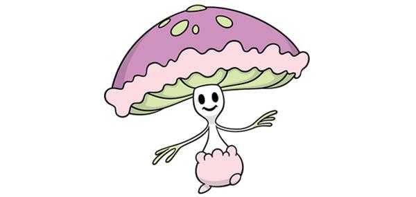 《宝可梦：剑/盾》灯罩夜菇图鉴