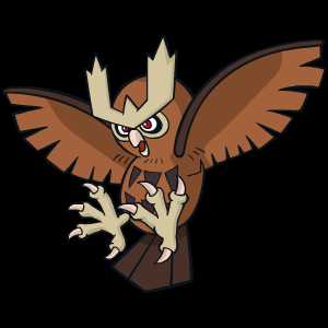 《宝可梦：剑/盾》猫头夜鹰图鉴