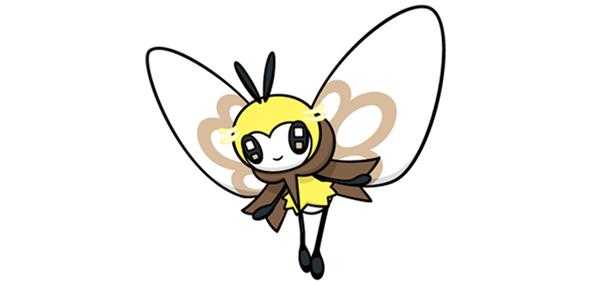 《宝可梦：剑/盾》蝶结萌虻图鉴