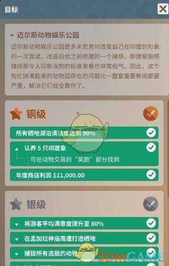 《动物园之星》迈尔斯动物娱乐园关卡攻略详解