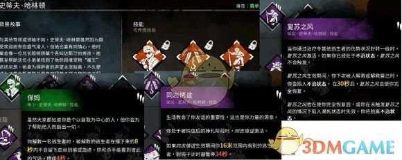 《黎明杀机》史蒂夫人物技能详解