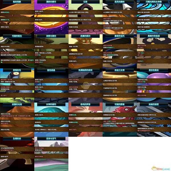 《超载地牢》全事件选择奖励一览