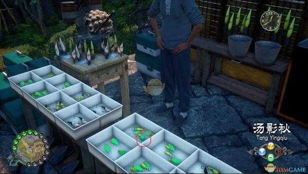 《莎木3》河鱼上钩鸟舞小子位置分享