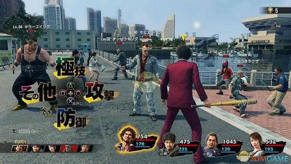 《如龙7：光与暗的去向》动态指令RPG战斗介绍