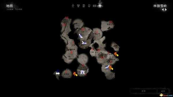 《漫漫长夜》林狼雪岭地图分享