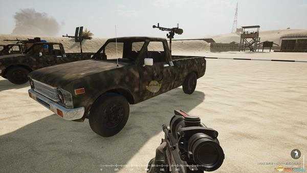 《战术小队》Technical皮卡的德什卡武装改装型应对方法分享