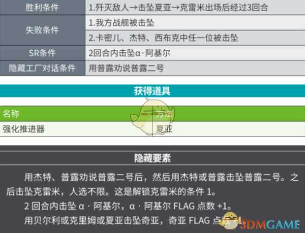 《超级机器人大战X》第33话B夏亚的迷茫SR攻略