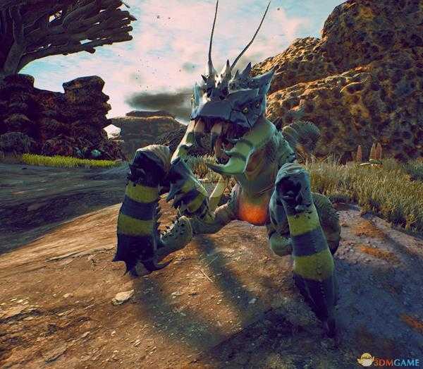 《天外世界》翡翠鸟星系螳龙兽生物图鉴