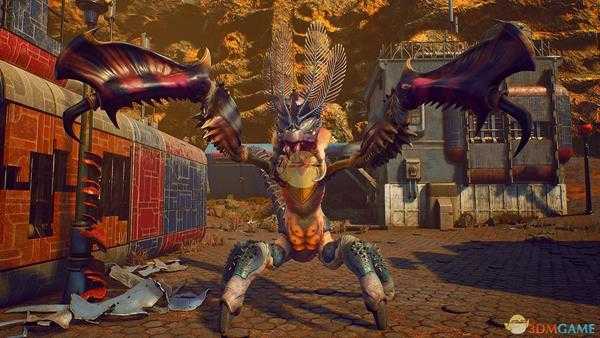 《天外世界》翡翠鸟星系螳龙兽生物图鉴