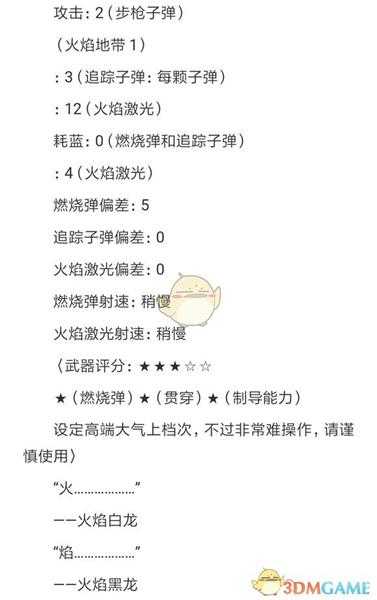 《元气骑士》火龙步枪属性介绍