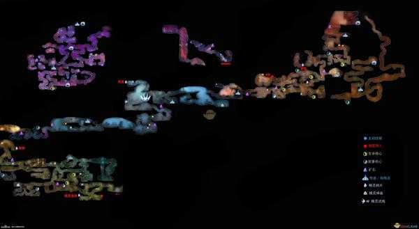 《奥日与萤火意志》游戏全收集标注地图中文版分享