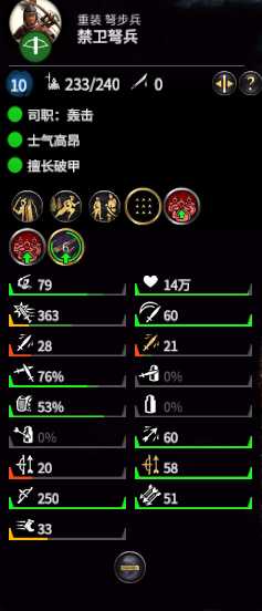 《全面战争：三国》孙坚强度分析