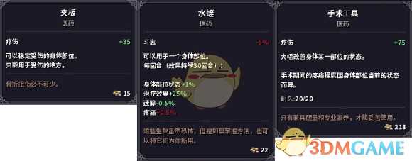 《石质碎片》部位受伤与流血详解