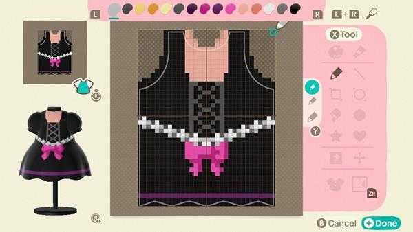 《动物森友会》DVA服装设计图分享