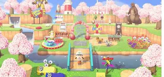 迅游带来《动物之森》樱花图纸配方攻略