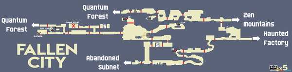 《酷派忍者》全收集地图一览