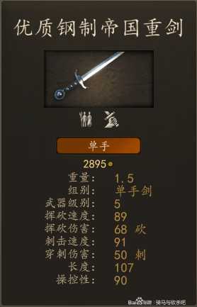 《骑马与砍杀2》帝国部曲骑兵装备一览 实战强度分析